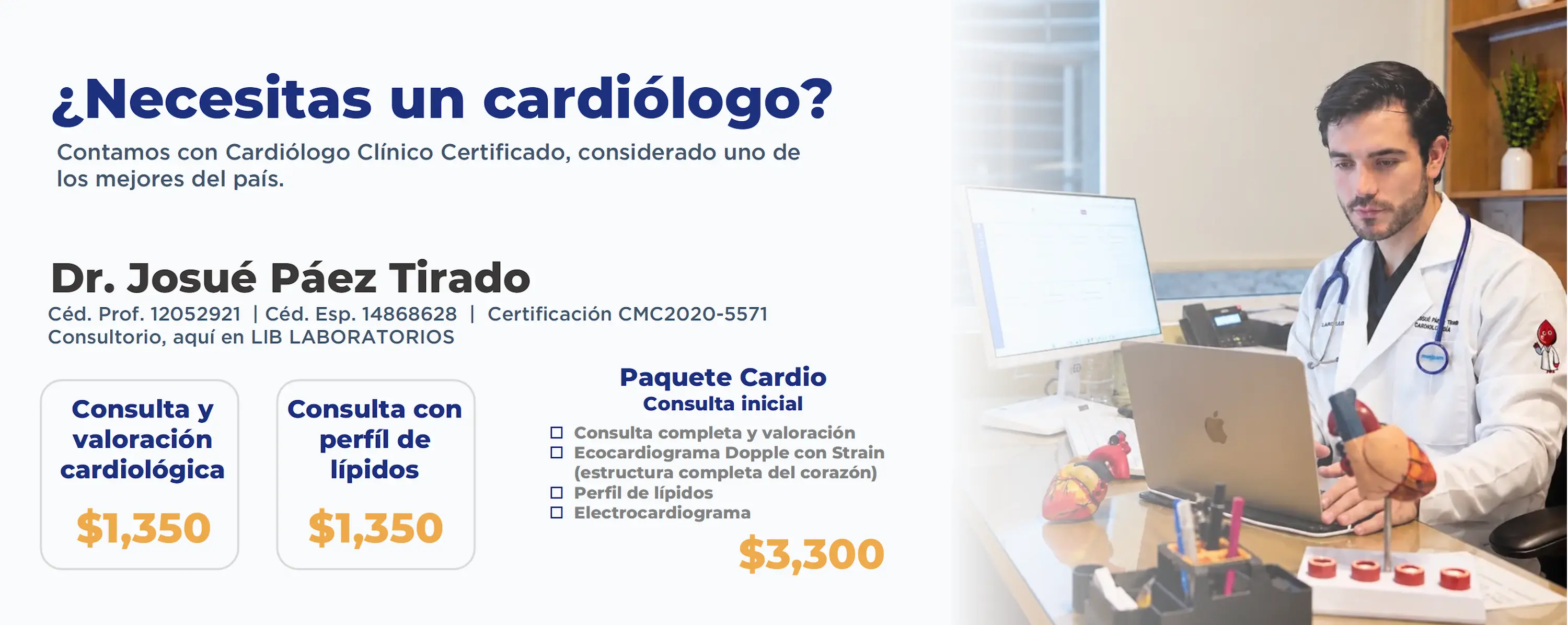 Paquete cardiológico LIB