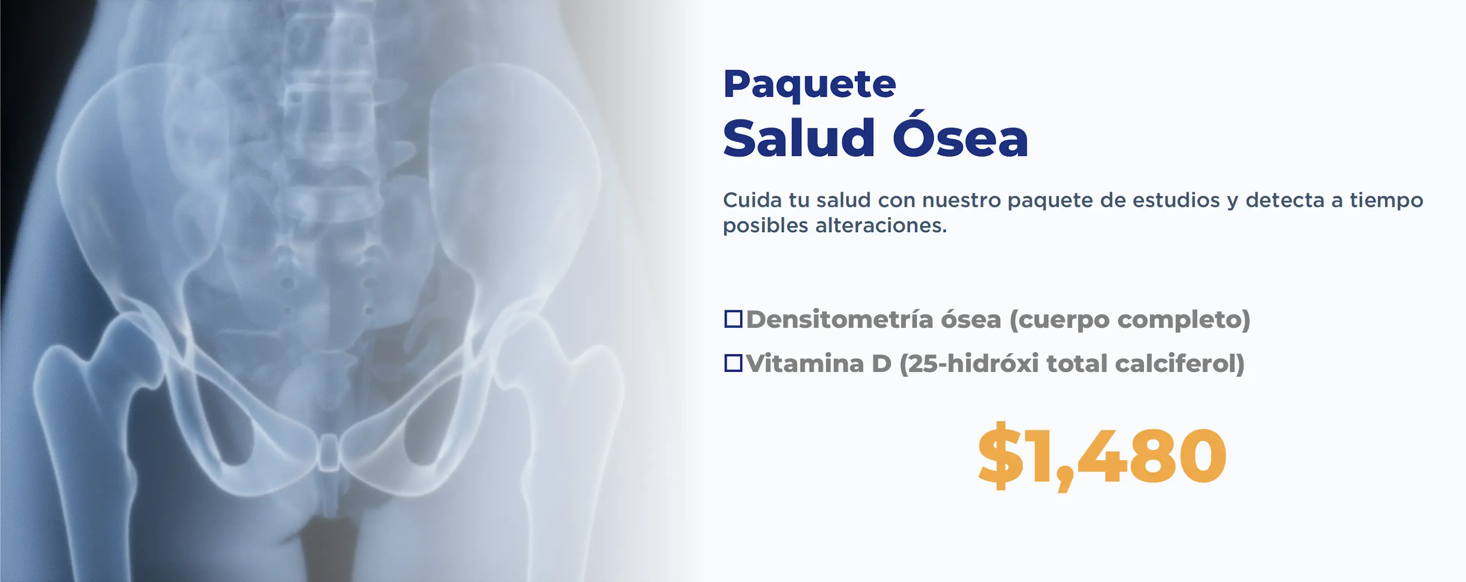 Paquete salus ósea